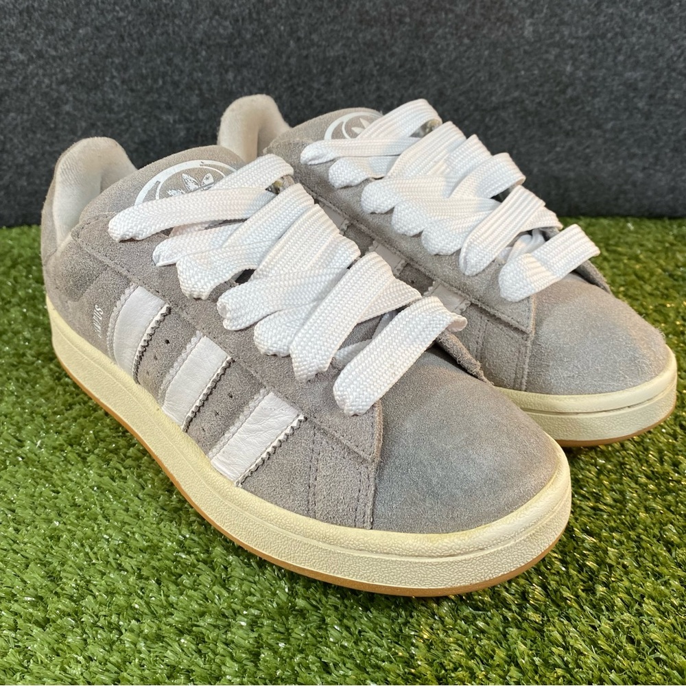 Adidas Originials Campus 00s Men's Size 8 Suede Grey Gum Cloud White Skate Shoe